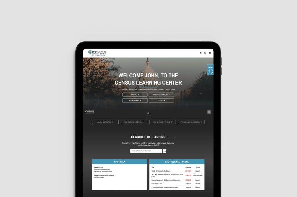 Design Project - DOC Census | eSkillz Portfolio